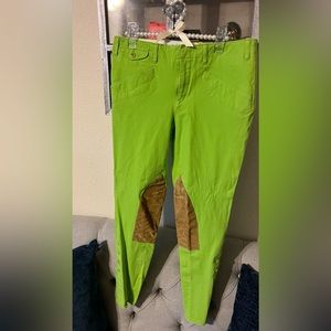 Ralph Lauren PantsWomen; Size: 8; Color; Lime Green; Used